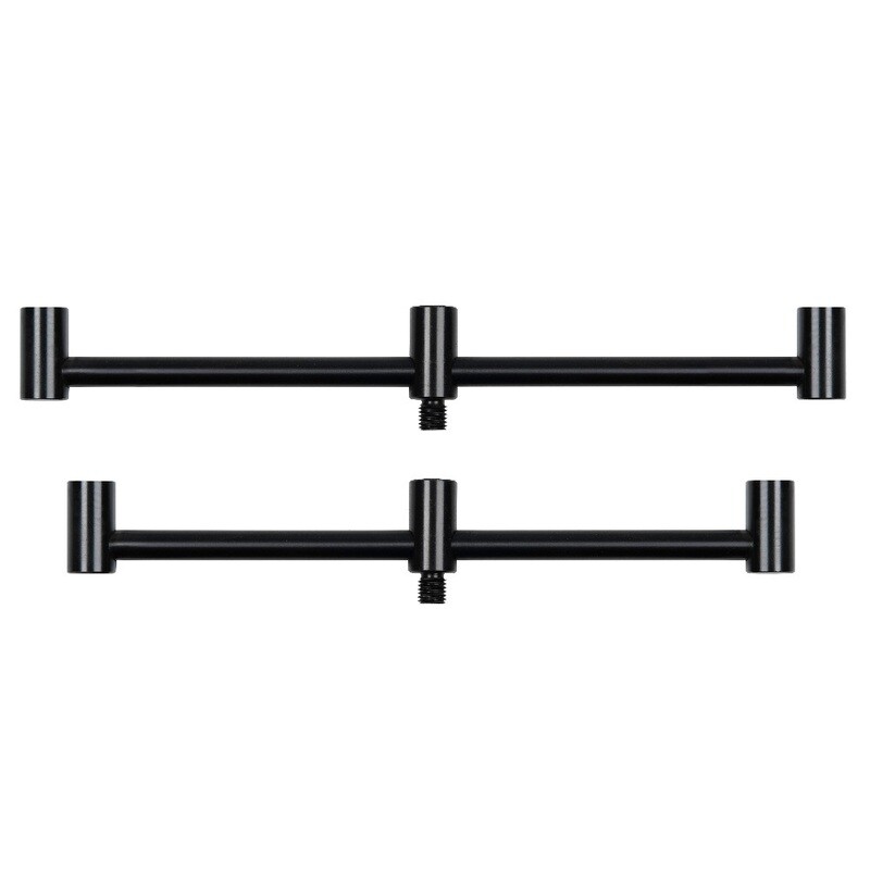 Fox Black Label Anodized Aluminium Slim 3 Rod Buzz Bars - 190mm/220mm