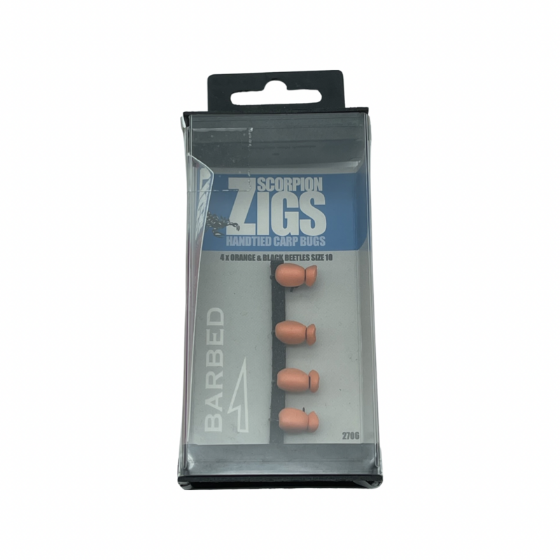 Nash Zig Scorpions Orange & Black Beetles Maat 10