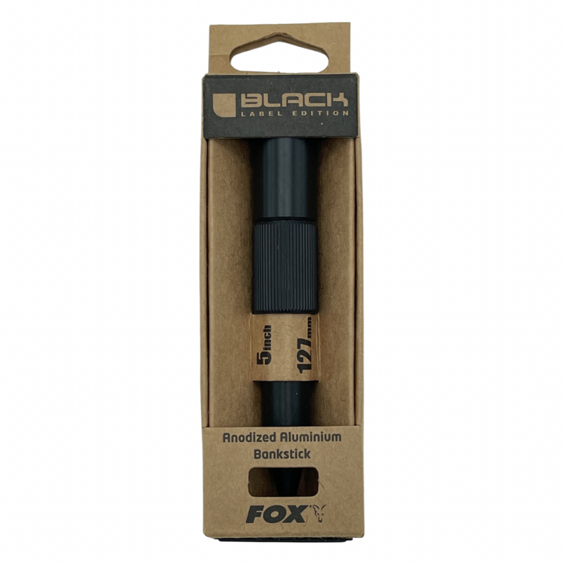 Fox Black Label Anodized Aluminium Bankstick - 5inch/127mm