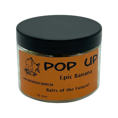 The Boilie Factory Pop-up Epic Banana 16mm
