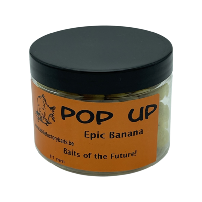 The Boilie Factory Pop-up Epic Banana 11mm