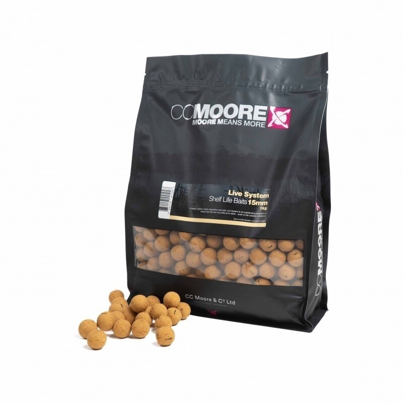 CCMoore Live System Shelf Life Boilies - 15mm/5kg