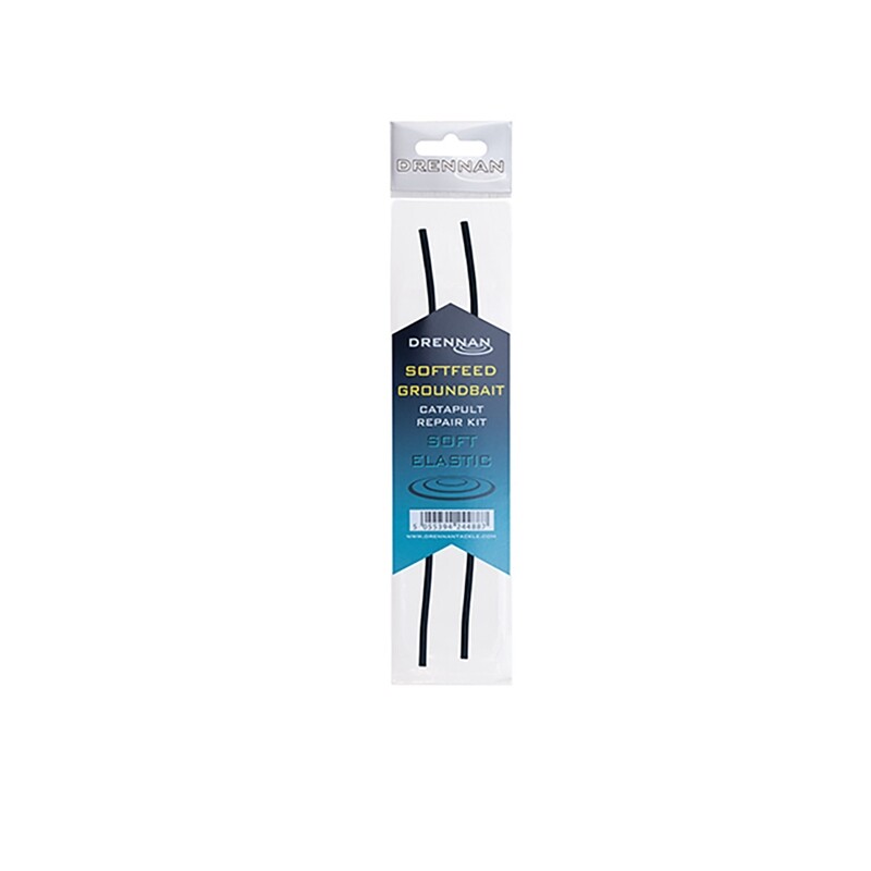 Drennan Softfeed Groundbait Catapult Repair Kit Soft Elastic
