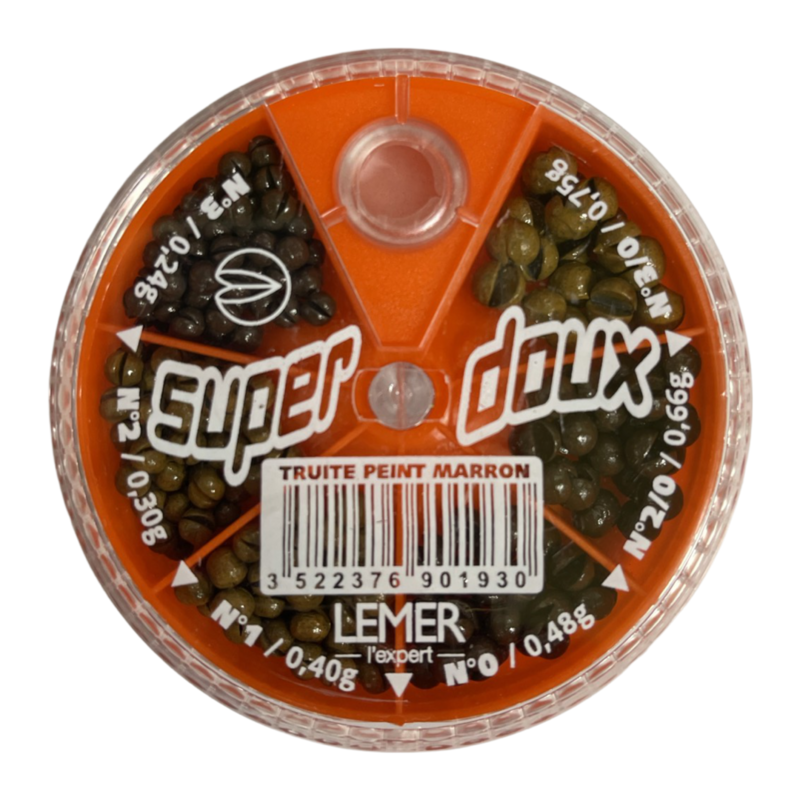 Lemer Super Doux Truite Peint Marron