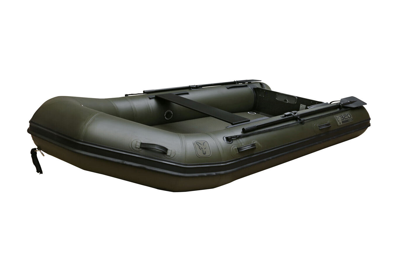 Fox 320 Green Inflatable Boat with Green Air Deck