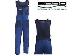 Spro Bib Pants Navy Blue/Blue - 4XL