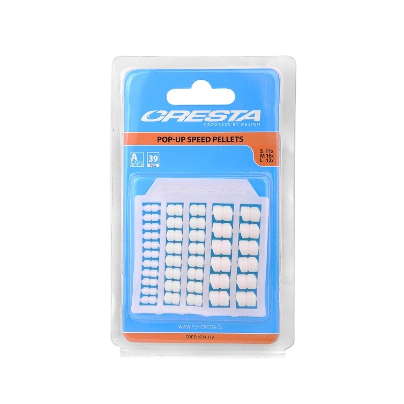 Cresta Pop-up Speed Pellets White Cresta Pop-up Speed Pellets White