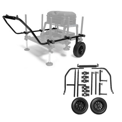 Preston Innovations Offbox Wheel Kit zwart witvis viskar Preston Innovations Offbox Wheel Kit zwart witvis viskar