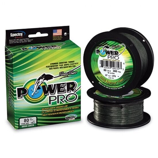 Power Pro Moss Green - 0.28mm/20kg/1370m