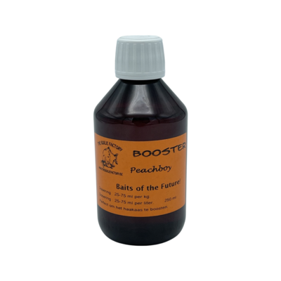 The Boilie Factory Booster 250ml Peachboy