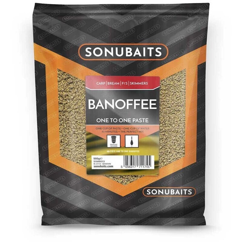 Sonubaits One To One Paste 500g Banoffee