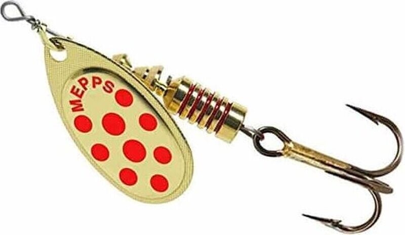 Mepps Aglia Goud/Rood 1
