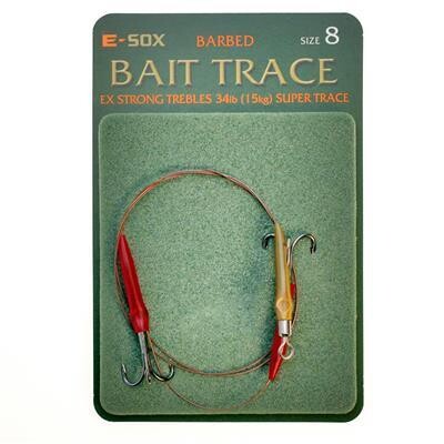 E-Sox  Bait Trace 34lb Size 8
