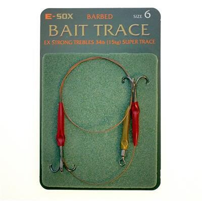E-Sox Bait Trace 34lb Size 6