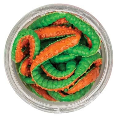 Berkley Powerbait Green Orange Honey Worm