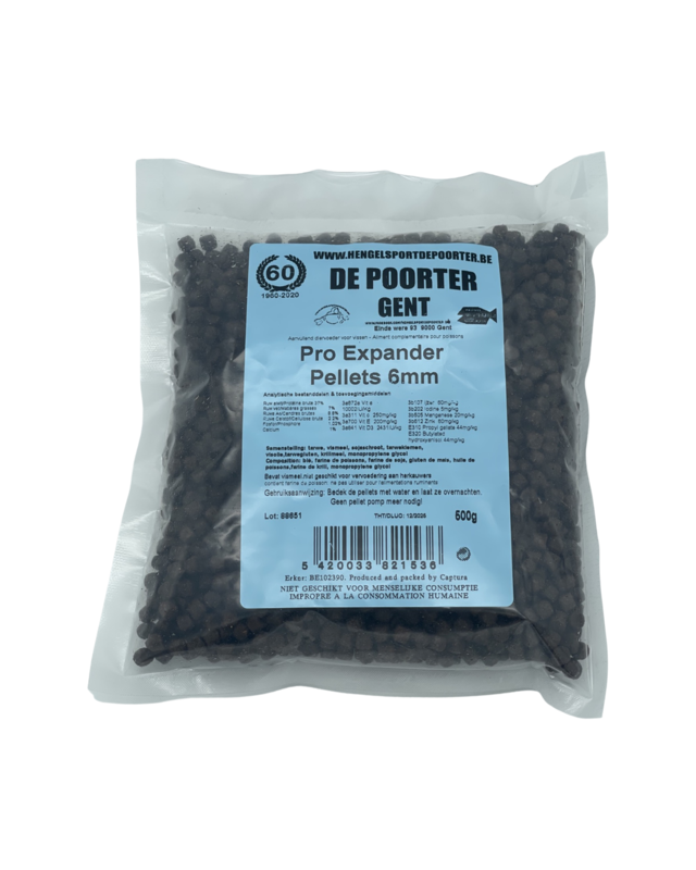 Hengelsport De Poorter Pro Expander Pellet 6mm Hengelsport De Poorter Pro Expander Pellet 6mm
