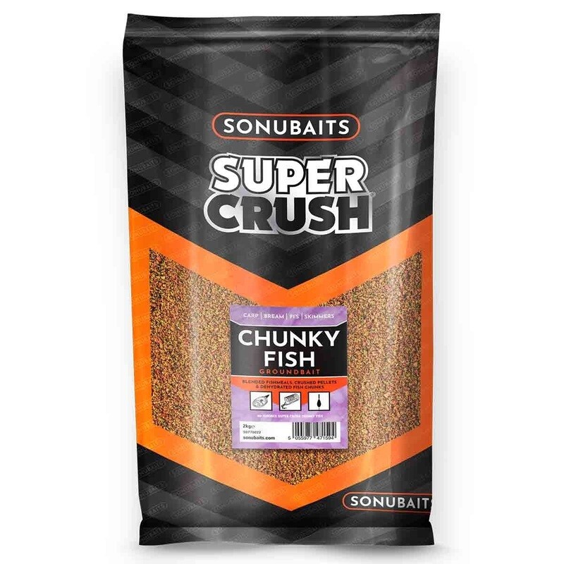 Sonubaits Supercrush Chunky Fish 2kg Sonubaits Supercrush Chunky Fish 2kg