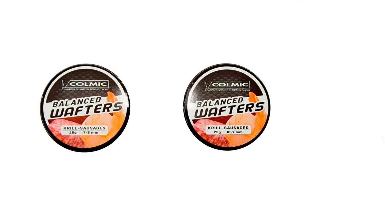 Colmic Wafters Krill Sausages Red 25g - 7x5mm