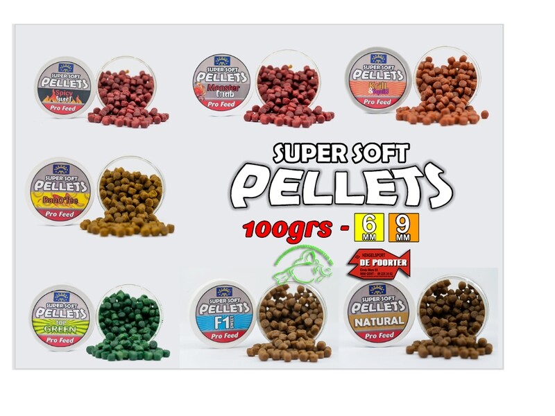 Spicy Sweet Super Soft Pellets 6mm Champion Feed PRO FEED 100gr Spicy Sweet Super Soft Pellets 6mm Champion Feed PRO FEED 100gr