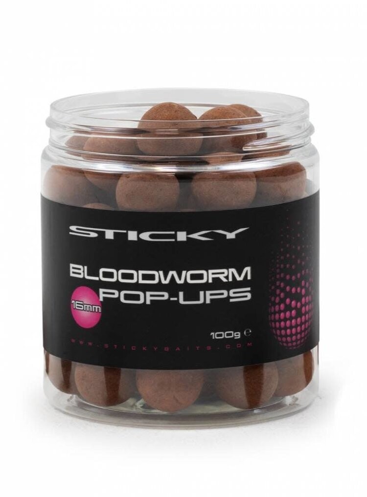 Sticky Bloodworm Pop-ups 16mm