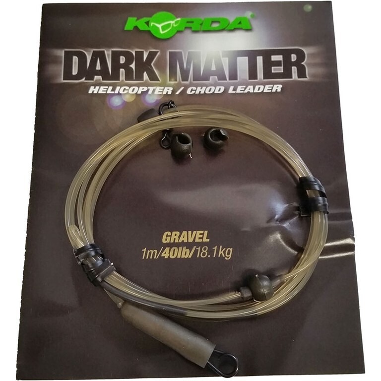 Korda Dark Matter Leader Helicopter/Chod Gravel 40lb