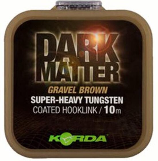 Korda Dark Matter Tungsten Coated Braid Brown 25lb 10m