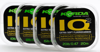 Korda IQ Extra Soft Fluorocarbon Hooklink 15lb