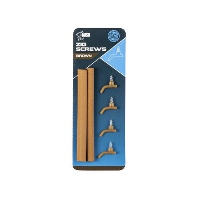 Nash Zig Screws Brown