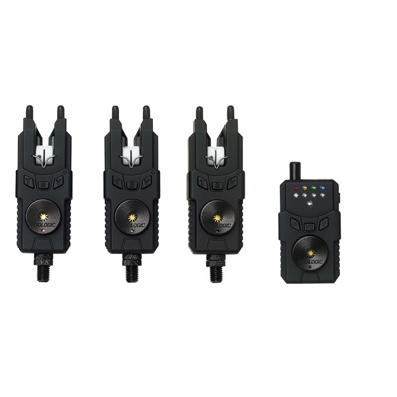Prologic Custom SMX MKII Bite Alarm 3+1 Rood/Groen/Geel