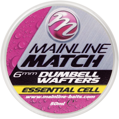 Mainline Match Dumbell Wafters Essential Cell - Yellow 8mm