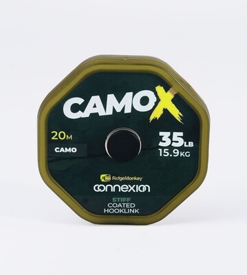 Ridgemonkey Connexion Camo X Stiff Coated Hooklink 35lb