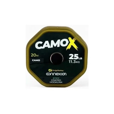 Ridgemonkey Connexion Camo X Stiff Coated Hooklink 25lb