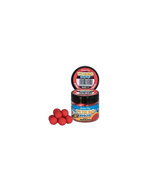 Benzar Mix Turbo Pop-ups Strawberry 10mm Benzar Mix Turbo Pop-ups Strawberry 10mm