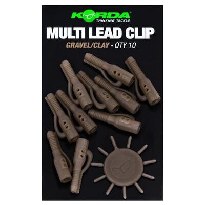 Korda Multi Lead Clip Gravel/Clay