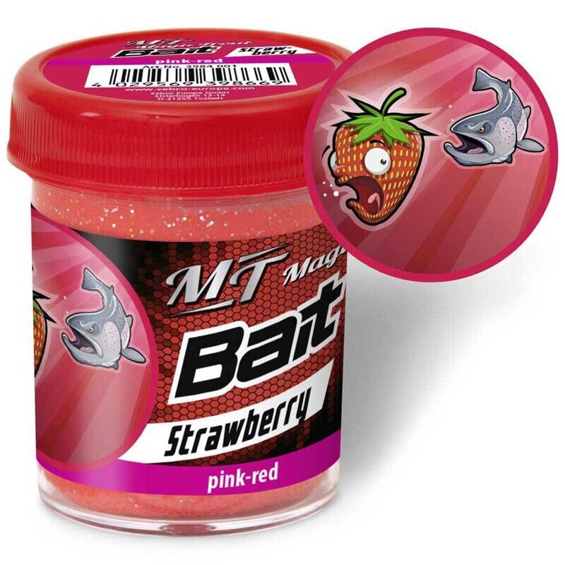 Zebco Magic Trout Bait - Strawberry Pink/Red Zebco Magic Trout Bait - Strawberry Pink/Red