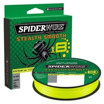 Spiderwire Stealth® Smooth 8 x8 PE Braid - 0,11mm/10,3kg/150m