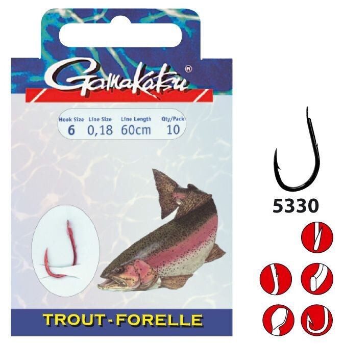 Gamakatsu Trout 60cm - Barbed