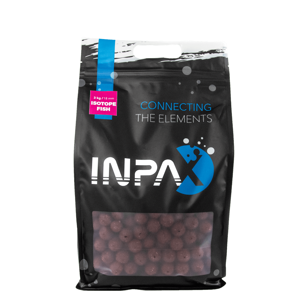 Inpax Isotope Fish Boilies 3kg - Mix 15/18/20mm -