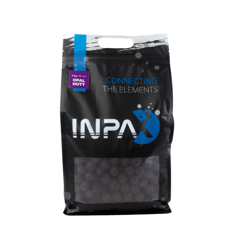 Inpax Opal Nut Boilies 3kg - Mix 15/18/20mm - Inpax Opal Nut Boilies 3kg - Mix 15/18/20mm -