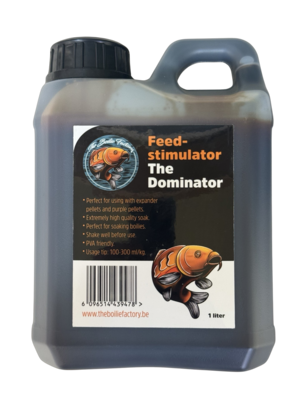 The Boilie Factory Soluble Feed Stimulator The Dominator - 1l The Boilie Factory Soluble Feed Stimulator The Dominator - 1l