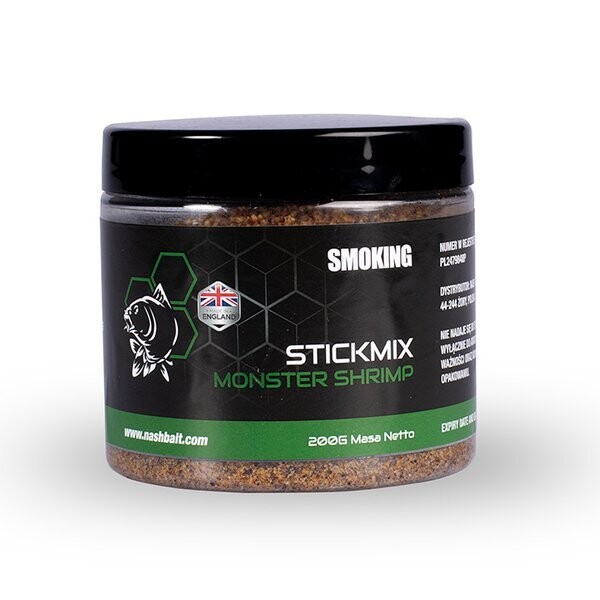 Nash Monster Shrimp Smoking Stick Mix - 200g Nash Monster Shrimp Smoking Stick Mix - 200g
