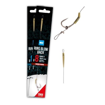 Nash Tube Blow Back Rig Size 2 Micro Barbed