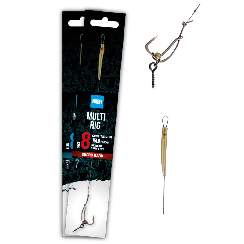 Nash Multi Rig Size 6 Micro Barbed