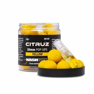 Nash Citruz Pop Ups Yellow 20mm (75gr)