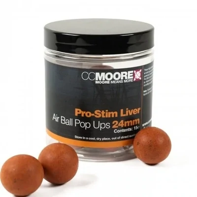 CCMoore Pro-Stim Liver Airball Pop-ups 15mm