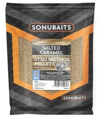Sonubaits Stiki Method Pellets 2mm Salted Caramel - 650g