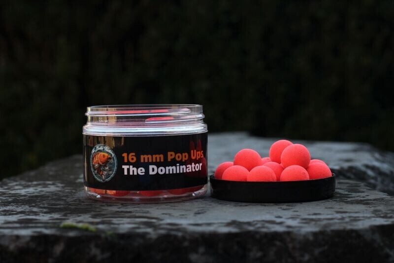 The Boilie Factory Pop-up The Dominator 16mm/Rood