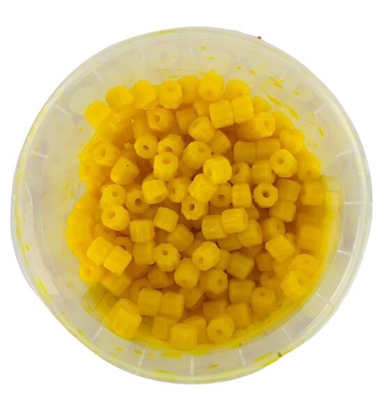 Sweet Paste Mini Rings - Geel 4mm/50gr Sweet Paste Mini Rings - Geel 4mm/50gr