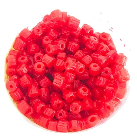 Sweet Paste Mini Rings - Rood 4mm/50gr Sweet Paste Mini Rings - Rood 4mm/50gr