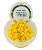 Sweet Paste Rings - Geel 8mm/100gr